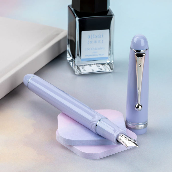 Pilot Custom 74 Fountain Pen - Lavender Fog (US Exclusive) - Pen Boutique Ltd