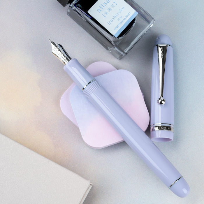 Pilot Custom 74 Fountain Pen - Lavender Fog (US Exclusive) - Pen Boutique Ltd