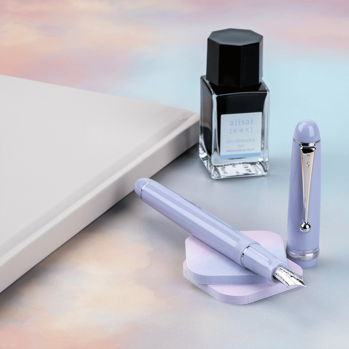 Pilot Custom 74 Fountain Pen - Lavender Fog (US Exclusive) - Pen Boutique Ltd