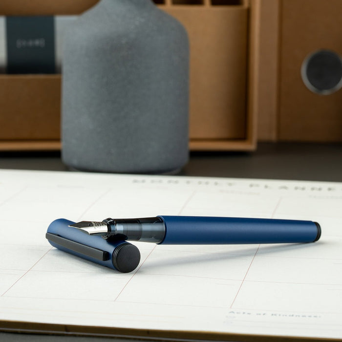 Pilot Explorer Fountain Pen - Matte Navy - Pen Boutique Ltd