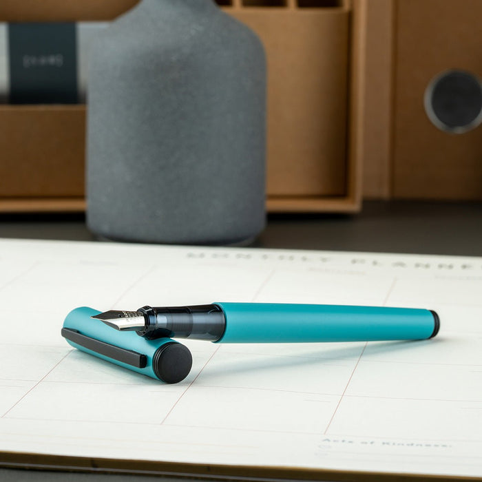 Pilot Explorer Fountain Pen - Matte Turquoise - Pen Boutique Ltd