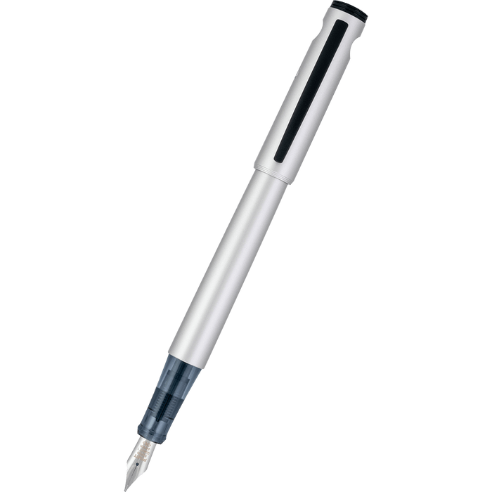 Pilot Explorer Fountain Pen - Silver - Pen Boutique Ltd
