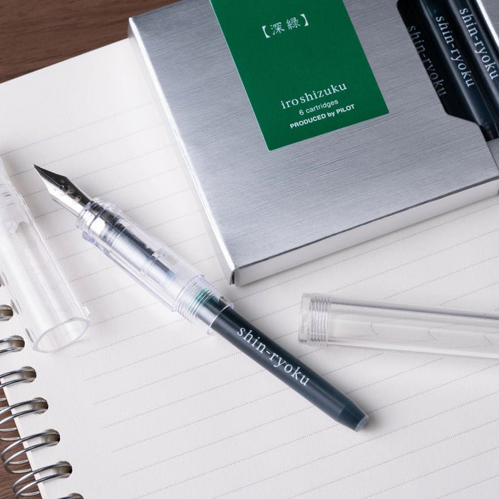 Pilot Iroshizuku Ink Cartridges - Shin - ryoku - Pen Boutique Ltd