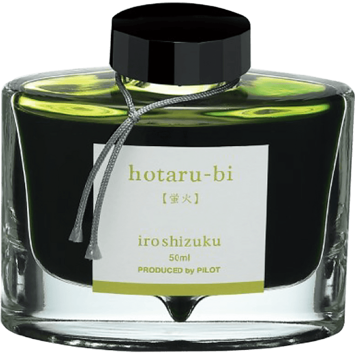 Pilot Iroshizuku Light of Fireflies (Hotaru - Bi) Ink Bottle - Pen Boutique Ltd