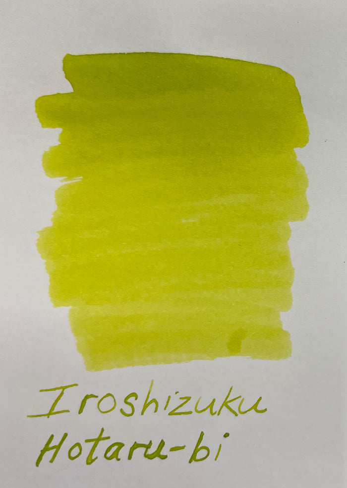 Pilot Iroshizuku Light of Fireflies (Hotaru - Bi) Ink Bottle - Pen Boutique Ltd