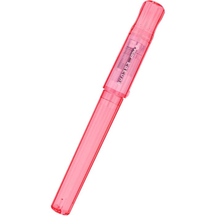 Pilot Kakuno Fountain Pen - Translucent Coral - Pen Boutique Ltd