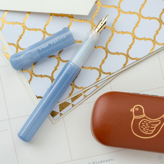 Pilot Kakuno Fountain Pen - Twilight Periwinkle - Pen Boutique Ltd