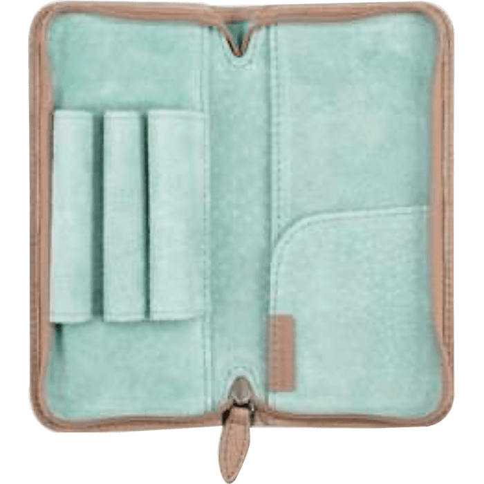 Pilot Pen Sheath Pensemble Case - Beige (3 Piece Zipped) - Pen Boutique Ltd