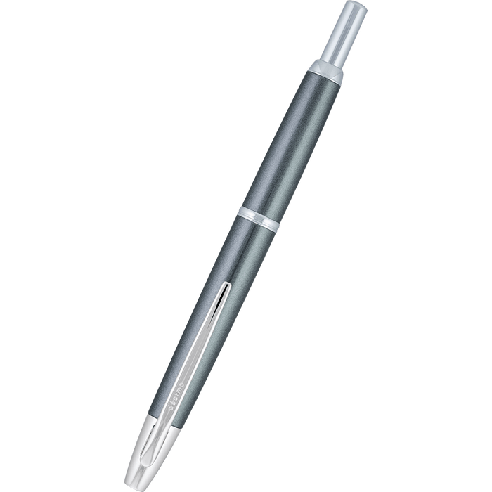 Pilot Vanishing Point Fountain Pen - Decimo Dark Grey - Pen Boutique Ltd