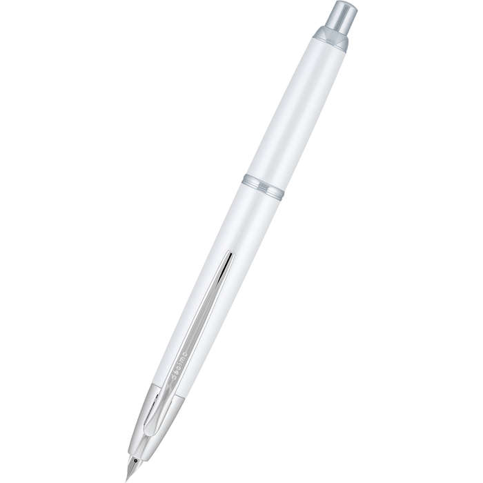 Pilot Vanishing Point Fountain Pen - Decimo White - Pen Boutique Ltd