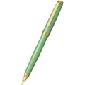 Platinum BISO Fountain Pen - Sparkle Mint Green (Limited Edition) - Pen Boutique Ltd
