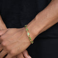 Poing Doré Micro Link Bracelet in Yellow Gold