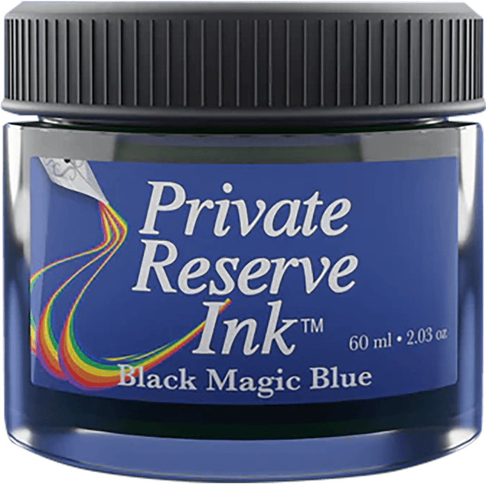Private Reserve Ink Bottle - Black Magic Blue - 60ml - Pen Boutique Ltd