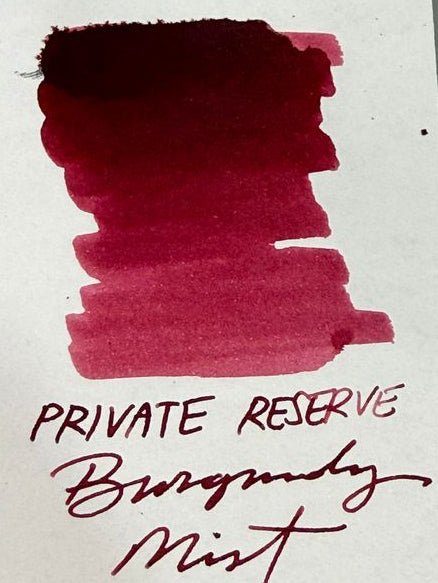 Private Reserve Ink Bottle - Burgundy Mist - 60ml - Pen Boutique Ltd