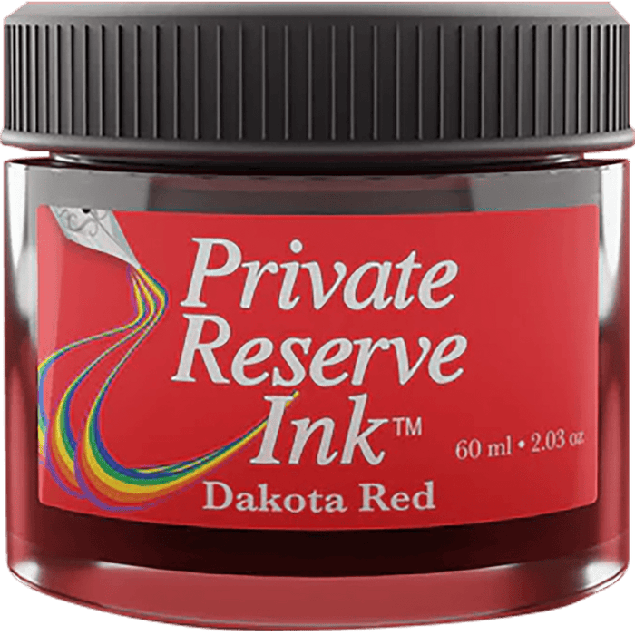 Private Reserve Ink Bottle - Dakota Red - 60ml - Pen Boutique Ltd
