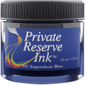 Private Reserve Ink Bottle - DC Supershow Blue - 60ml - Pen Boutique Ltd