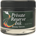 Private Reserve Ink Bottle - Ebony Green - 60ml - Pen Boutique Ltd