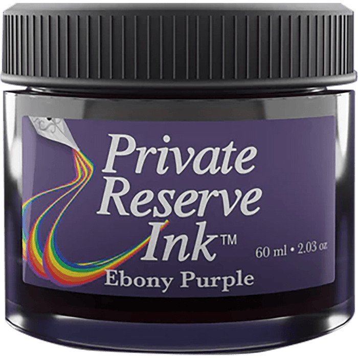 Private Reserve Ink Bottle - Ebony Purple - 60ml - Pen Boutique Ltd