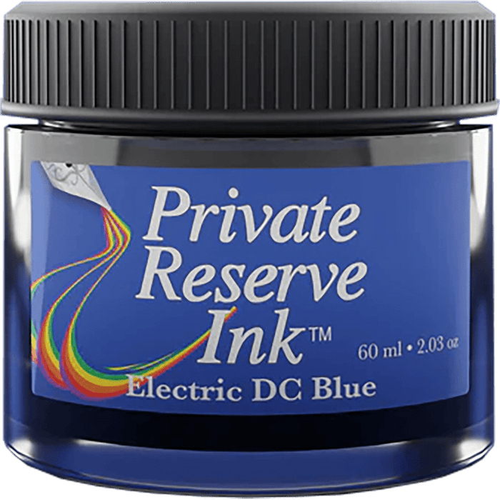 Private Reserve Ink Bottle - Electric DC Blue - 60ml - Pen Boutique Ltd