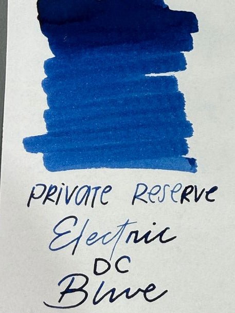 Private Reserve Ink Bottle - Electric DC Blue - 60ml - Pen Boutique Ltd