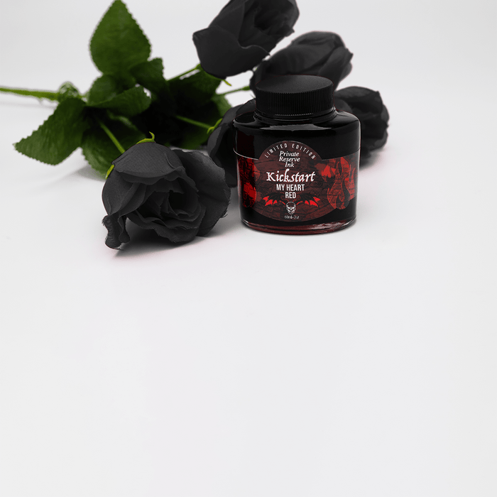 Private Reserve Ink Bottle - Kickstart My Heart Red - 60 ml (Limited Edition) - Pen Boutique Ltd