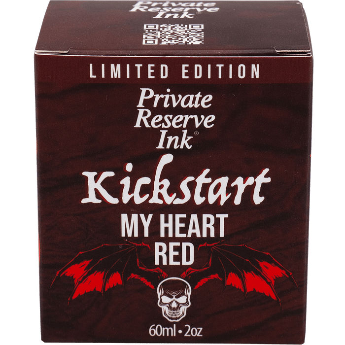 Private Reserve Ink Bottle - Kickstart My Heart Red - 60 ml (Limited Edition) - Pen Boutique Ltd