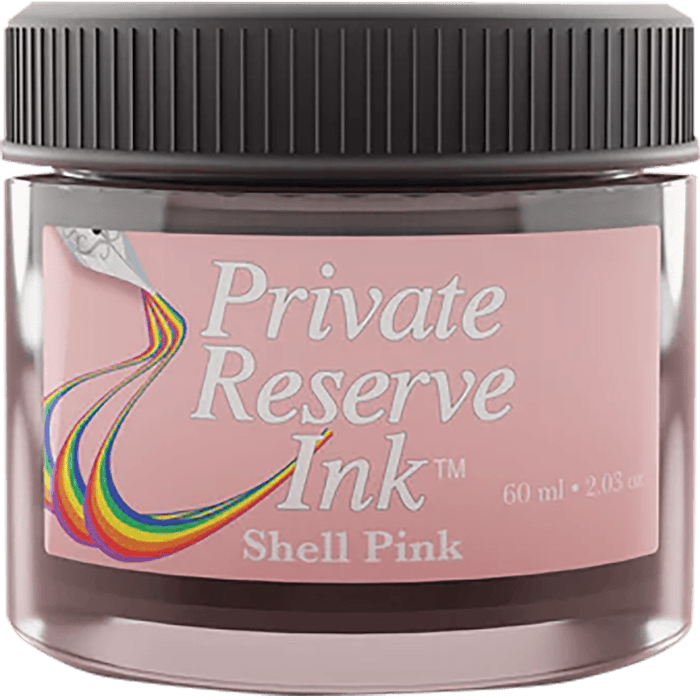 Private Reserve Ink Bottle - Shell Pink - 60ml - Pen Boutique Ltd