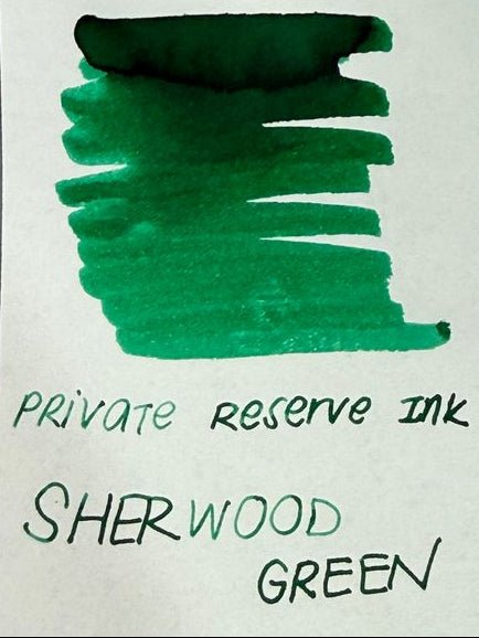Private Reserve Ink Bottle - Sherwood Green - 60ml - Pen Boutique Ltd