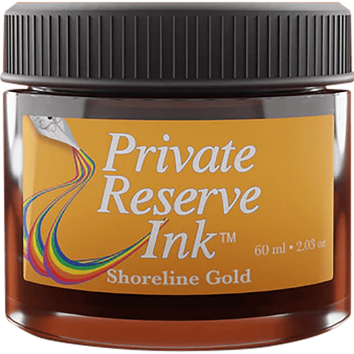 Private Reserve Ink Bottle - Shoreline Gold - 60ml - Pen Boutique Ltd