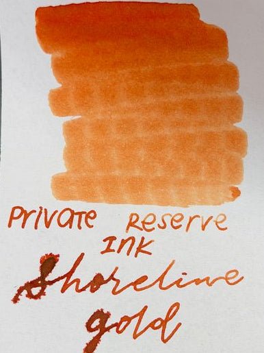 Private Reserve Ink Bottle - Shoreline Gold - 60ml - Pen Boutique Ltd