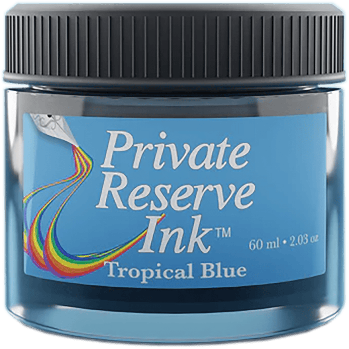 Private Reserve Ink Bottle - Tropical Blue - 60ml - Pen Boutique Ltd