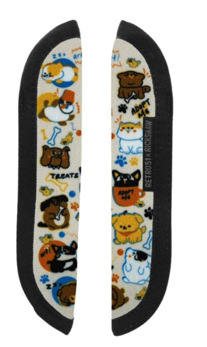 Retro 51 Rickshaw Single Pen Sleeve - Dog 5 - Pen Boutique Ltd