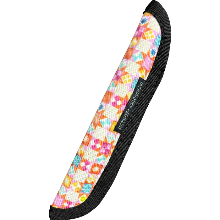 Retro 51 Rickshaw Single Pen Sleeve - Patchwork - Pen Boutique Ltd