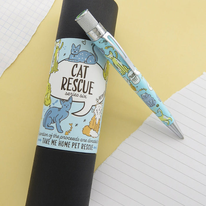 Retro 51 Tornado Ballpoint Pen - Cat Rescue (Series 6) - Pen Boutique Ltd