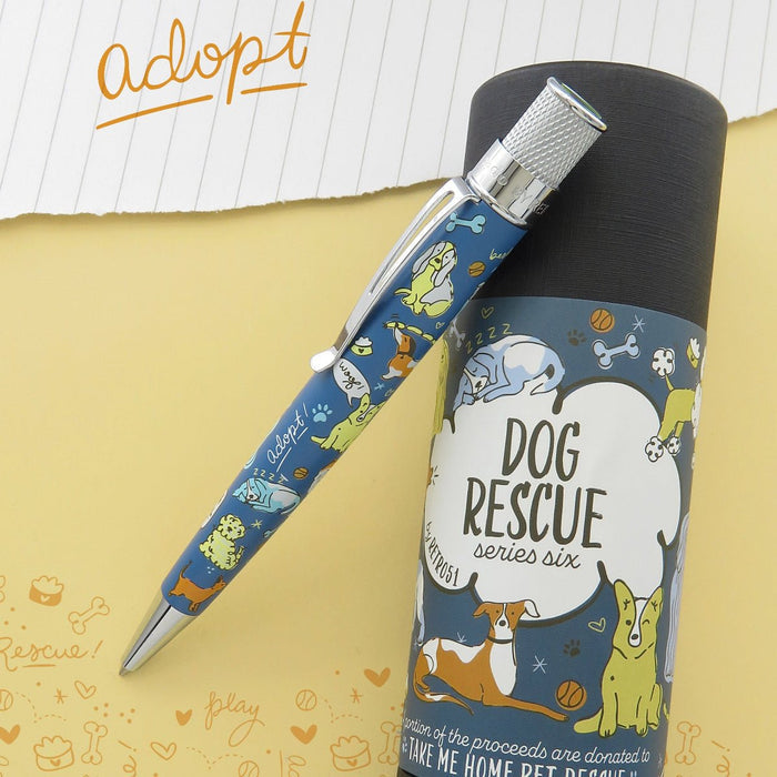 Retro 51 Tornado Ballpoint Pen - Dog Rescue (Series 6) - Pen Boutique Ltd