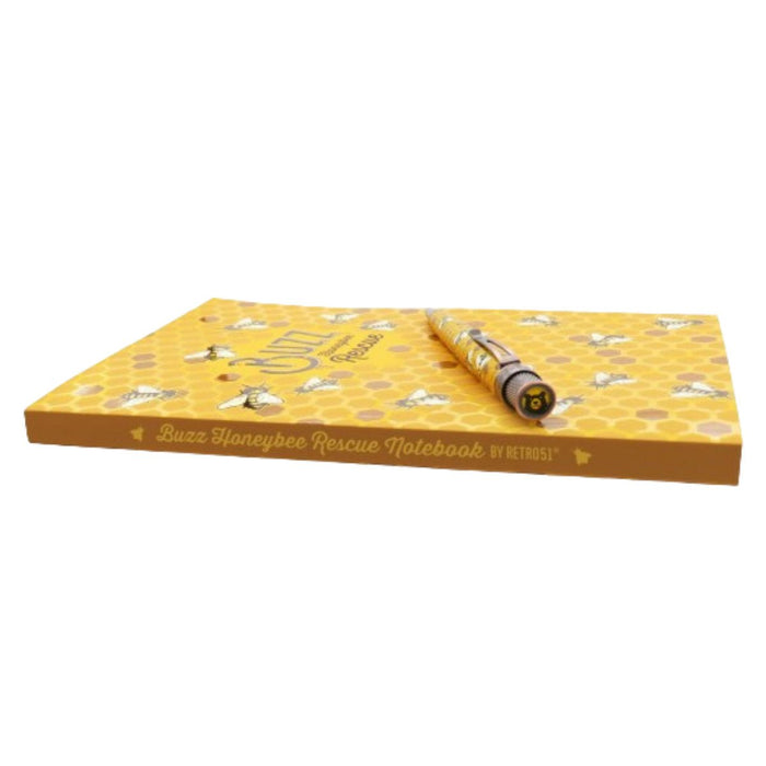 Retro 51 Tornado 'Buzz' Honeybee Rescue Classic Notebook - Pen Boutique Ltd