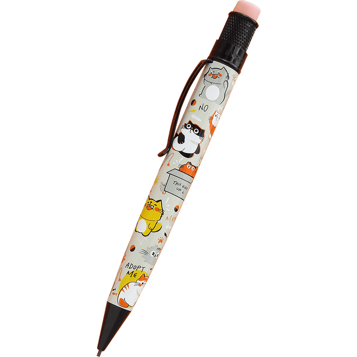 Retro 51 Tornado Cat Rescue Series 5 Mechanical Pencil - Pen Boutique Ltd