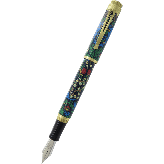 Retro 51 Tornado Fountain Pen - William Morris's Blackthorn - Pen Boutique Ltd
