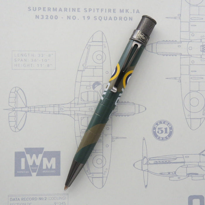 Retro 51 Tornado Imperial War Museum Rollerball Pen - Spitfire N3200 - Pen Boutique Ltd