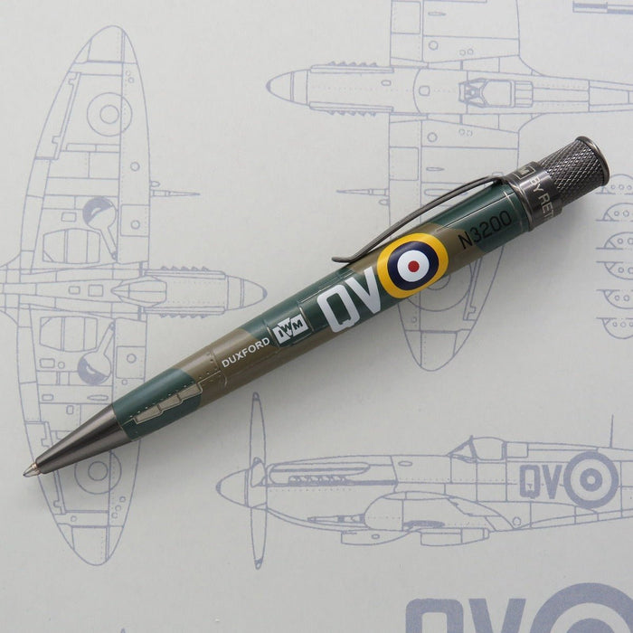 Retro 51 Tornado Imperial War Museum Rollerball Pen - Spitfire N3200 - Pen Boutique Ltd