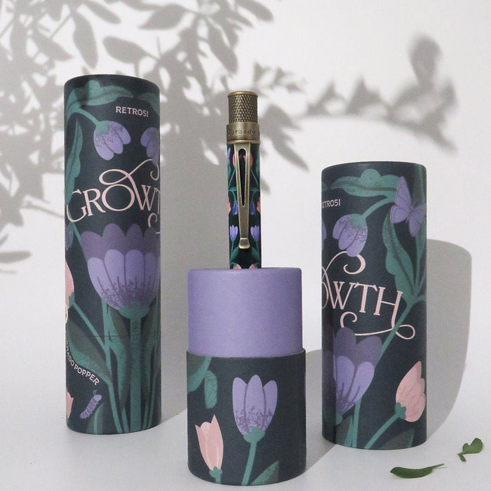 Retro 51 Tornado Popper Rollerball Pen - Growth (Limited Edition) - Pen Boutique Ltd