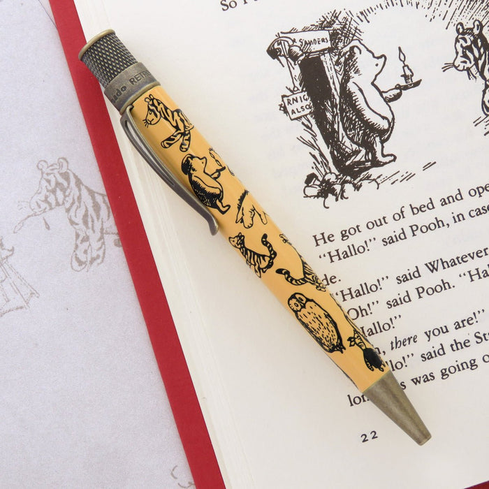 Retro 51 Tornado Rollerball Pen - A.A. Milne The House at Pooh Corner Decorations (E.H. Shepard) - TIGGER - Pen Boutique Ltd