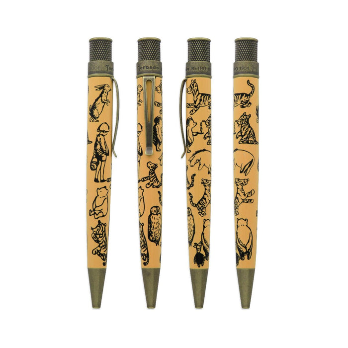 Retro 51 Tornado Rollerball Pen - A.A. Milne The House at Pooh Corner Decorations (E.H. Shepard) - TIGGER - Pen Boutique Ltd