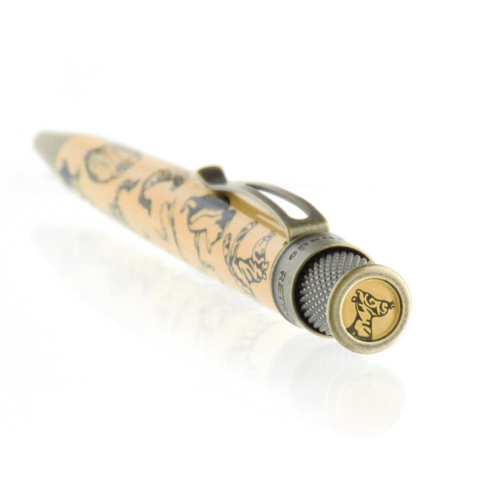 Retro 51 Tornado Rollerball Pen - A.A. Milne The House at Pooh Corner Decorations (E.H. Shepard) - TIGGER - Pen Boutique Ltd