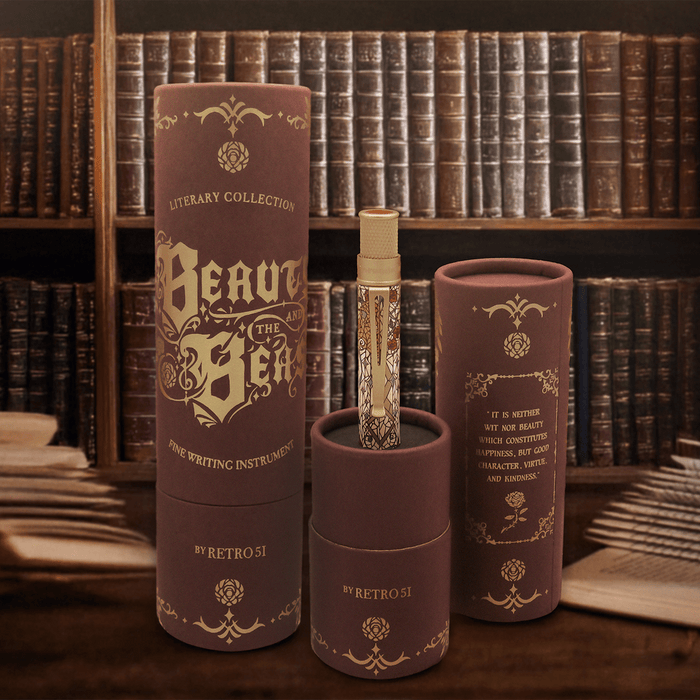 Retro 51 Tornado Rollerball Pen - Beauty and The Beast (Literary Collection) - Pen Boutique Ltd