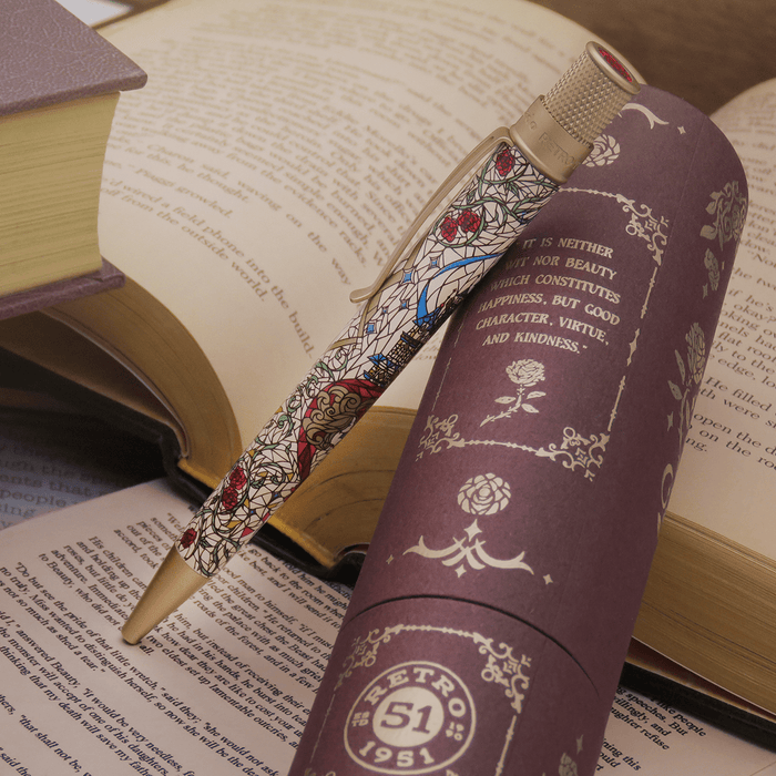Retro 51 Tornado Rollerball Pen - Beauty and The Beast (Literary Collection) - Pen Boutique Ltd