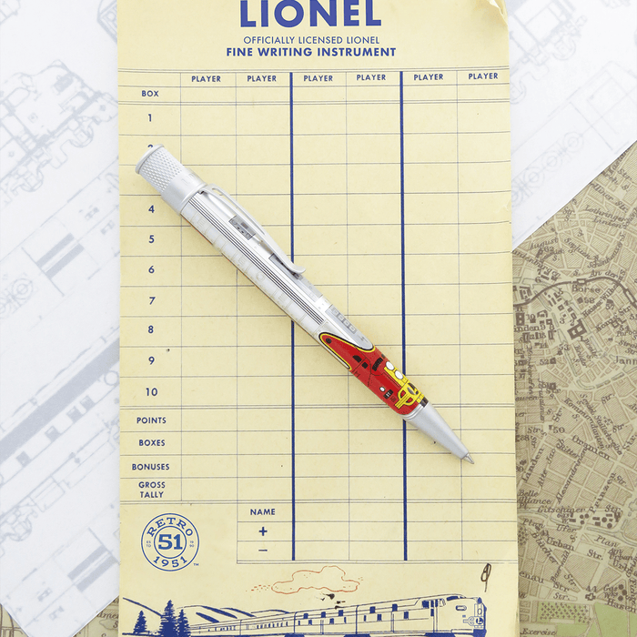 Retro 51 Tornado Rollerball Pen - Lionel Trains - Super Chief - Pen Boutique Ltd