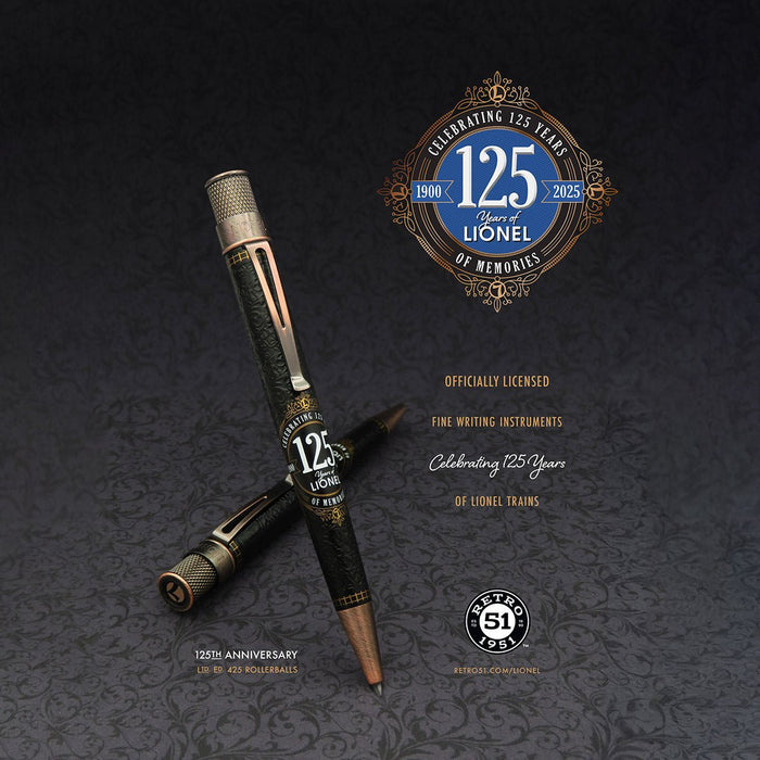 Retro 51 Tornado Rollerball Pen - Lionel Trains 125th Anniversary (Limited Edition) - Pen Boutique Ltd
