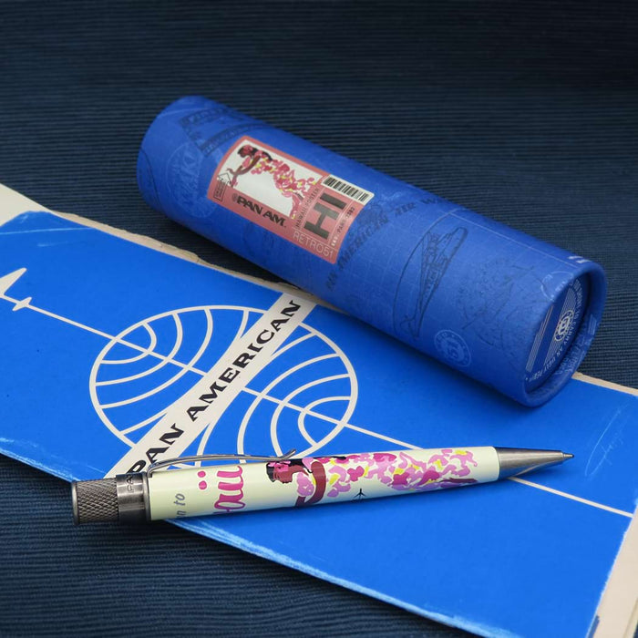 Retro 51 Tornado Rollerball Pen - Pan Am Hawaii Poster - Pen Boutique Ltd