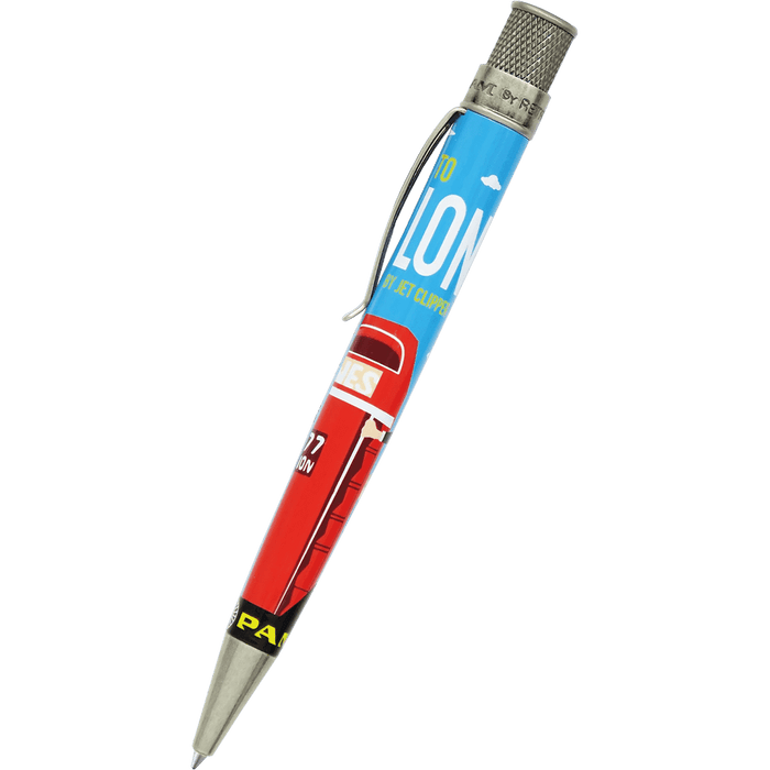 Retro 51 Tornado Rollerball Pen - Pan Am London Poster - Pen Boutique Ltd